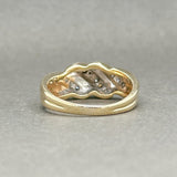 Estate 14K Y Gold 0.24ctw H/VS2-SI1 Diamond Ring - Walter Bauman Jewelers