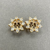 Estate 14K Y Gold 0.26ctw H - I/VS1 - 2 Diamond Earring Jackets - Walter Bauman Jewelers