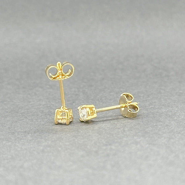 Estate 14K Y Gold 0.28ctw G - H/SI2 Diamond Stud Earrings - Walter Bauman Jewelers