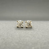 Estate 14K Y Gold 0.30ctw H - J/SI2 - I1 Diamond Stud Earrings - Walter Bauman Jewelers