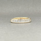 Estate 14K Y Gold 0.33ctw G-H/VS2-SI1 Diamond Wedding Ring - Walter Bauman Jewelers