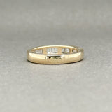 Estate 14K Y Gold 0.33ctw G-H/VS2-SI1 Diamond Wedding Ring - Walter Bauman Jewelers
