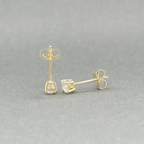 Estate 14K Y Gold 0.33ctw I/I1 Diamond Stud Earrings - Walter Bauman Jewelers