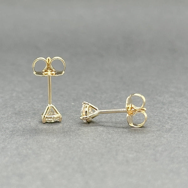 Estate 14K Y Gold 0.37ctw H - I/SI1 Diamond Stud Earrings - Walter Bauman Jewelers