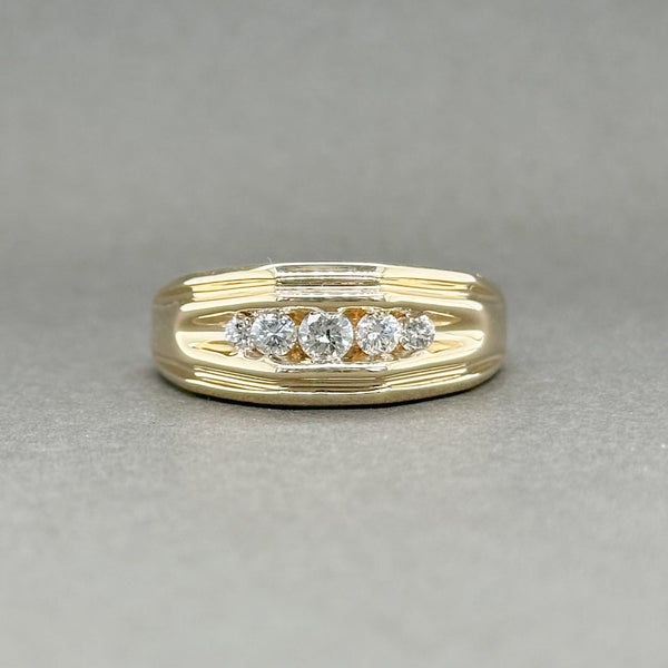 Estate 14K Y Gold 0.43ctw I-J/SI2 Diamond Men’s Ring - Walter Bauman Jewelers