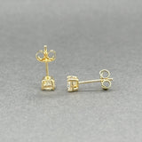 Estate 14K Y Gold 0.45ctw H - I/I1 Diamond Stud Earring - Walter Bauman Jewelers