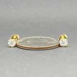 Estate 14K Y Gold 0.52ctw H/I1 Diamond Stud Earrings - Walter Bauman Jewelers