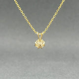 Estate 14K Y Gold 0.55ct K/I1 Diamond Pendant - Walter Bauman Jewelers