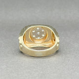 Estate 14K Y Gold 0.56ctw G-H/VS2-SI1 Diamond Rolex Ring - Walter Bauman Jewelers