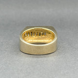 Estate 14K Y Gold 0.73ctw G/SI1 Diamond Signet Ring - Walter Bauman Jewelers