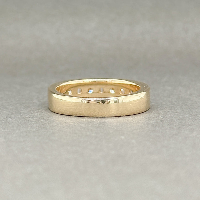 Estate 14K Y Gold 0.91ctw H-I/VS1-SI2 Diamond Wedding Ring - Walter Bauman Jewelers