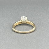 Estate 14K Y Gold 1.05ctw H - I/I1 Diamond Eng. Ring - Walter Bauman Jewelers