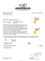 Estate 14K Y Gold 1.15ctw H/SI1-2 Diamond Braided Ring - Walter Bauman Jewelers