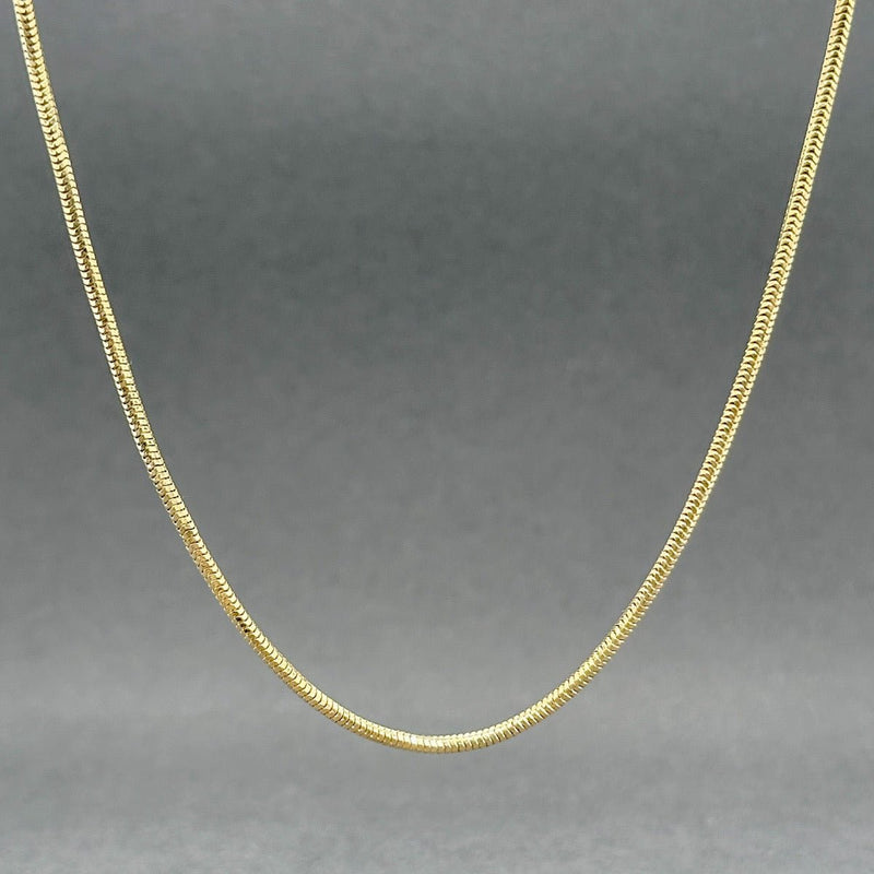 Estate 14K Y Gold 1.42mm 24” Snake Chain - Walter Bauman Jewelers