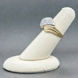 Estate 14K Y Gold 1.49ctw H-I/SI1-2 Diamond Cocktail Ring - Walter Bauman Jewelers