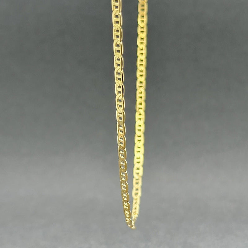 Estate 14K Y Gold 2.33mm 22” Anchor Chain - Walter Bauman Jewelers