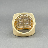 Estate 14K Y Gold 2.70ctw H - I/SI1 - 2 Diamond Men’s Ring - Walter Bauman Jewelers