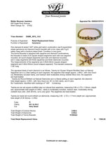 Estate 14K Y Gold 2.86ctw Sapphire & 2.05ctw H/SI1 - 2 Diamond Bracelet - Walter Bauman Jewelers