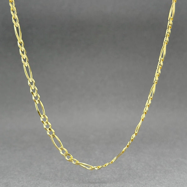 Estate 14K Y Gold 3.01mm 18” Figaro Chain - Walter Bauman Jewelers