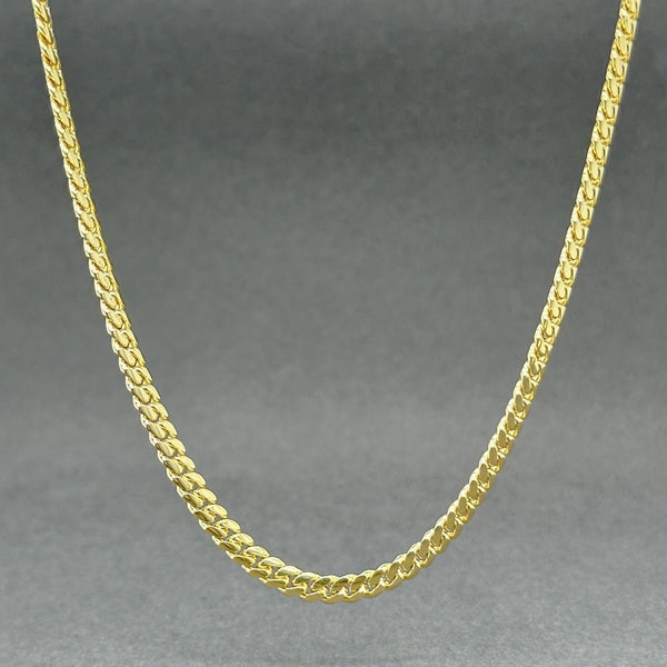 Estate 14K Y Gold 3.19mm 24” Cuban Chain - Walter Bauman Jewelers