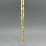 Estate 14K Y Gold 3.49mm 20” Figaro Chain - Walter Bauman Jewelers