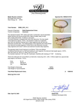 Estate 14K Y Gold 3.67ctw G-H/SI2-I1 Diamond Tennis Bracelet - Walter Bauman Jewelers