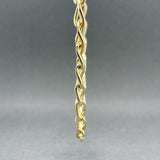 Estate 14K Y Gold 4.62mm Fancy 18” Curb Link Chain - Walter Bauman Jewelers