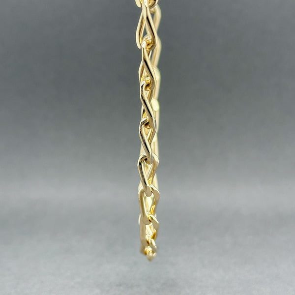 Estate 14K Y Gold 4.62mm Fancy 18” Curb Link Chain - Walter Bauman Jewelers