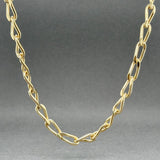 Estate 14K Y Gold 4.62mm Fancy 18” Curb Link Chain - Walter Bauman Jewelers