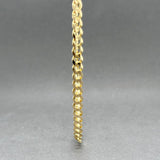 Estate 14K Y Gold 4.67mm 24” Curb Link Chain - Walter Bauman Jewelers