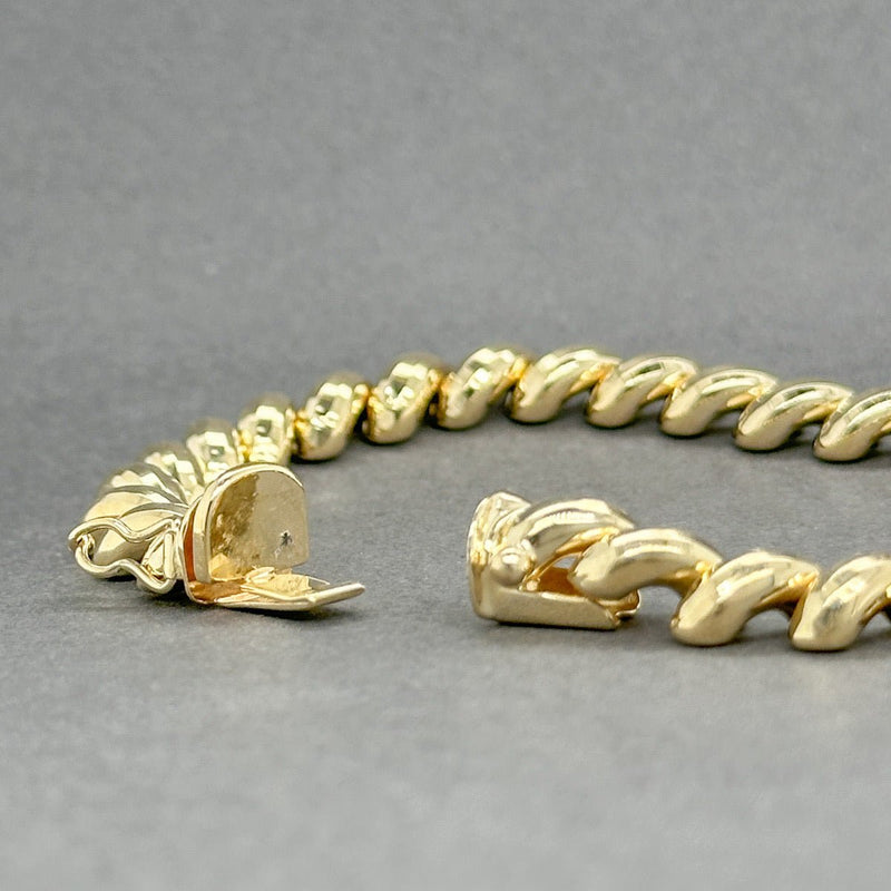 Estate 14K Y Gold 7.30mm San Marco Bracelet - Walter Bauman Jewelers