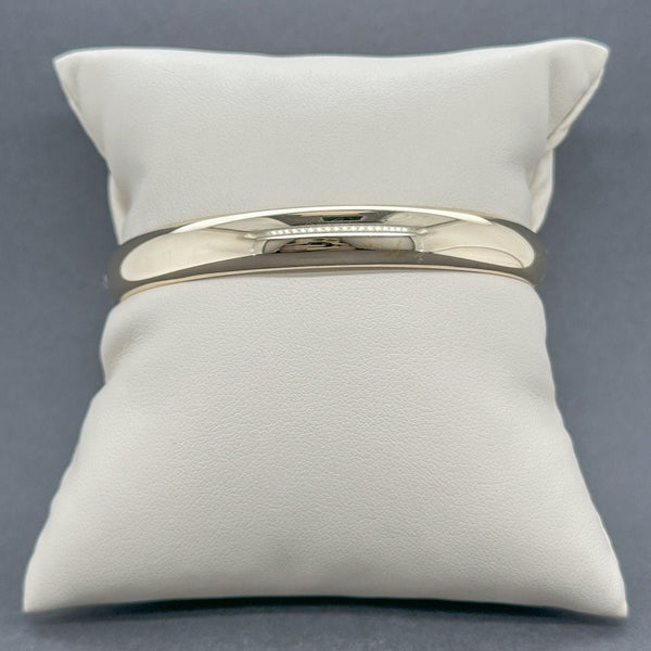 Estate 14K Y Gold 8.29mm Hollow Bangle Bracelet - Walter Bauman Jewelers