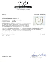 Estate 14K Y Gold 8.5 - 9mm Akoya Pearl 16” Necklace - Walter Bauman Jewelers