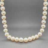 Estate 14K Y Gold 8.5 - 9mm Akoya Pearl 16” Necklace - Walter Bauman Jewelers