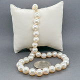 Estate 14K Y Gold 8.5 - 9mm Akoya Pearl 16” Necklace - Walter Bauman Jewelers