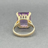 Estate 14K Y Gold 8.82ct Amethyst Ring - Walter Bauman Jewelers