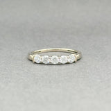 Estate 14K Y Gold CZ 5 Stone Ring - Walter Bauman Jewelers