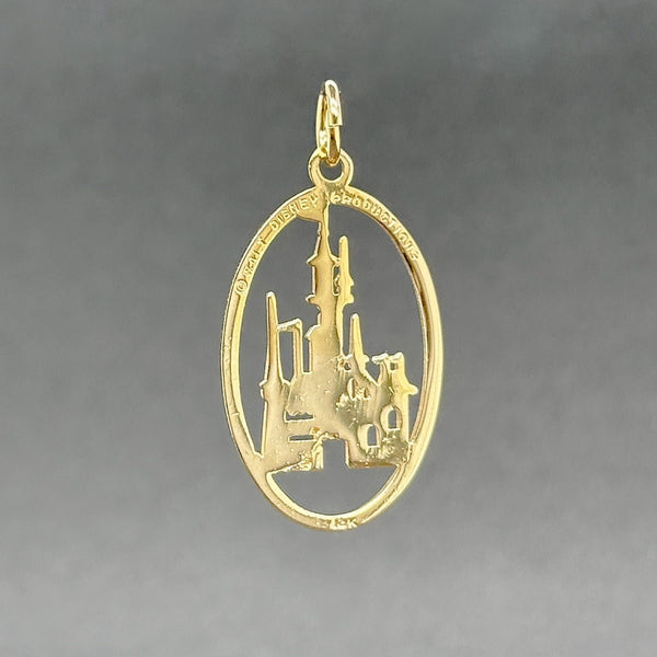 Estate 14K Y Gold Disney Cinderella Castle Pendant - Walter Bauman Jewelers