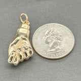 Estate 14K Y Gold Fica In Mano Fist Pendant - Walter Bauman Jewelers