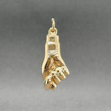 Estate 14K Y Gold Fica In Mano Fist Pendant - Walter Bauman Jewelers