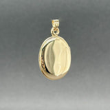 Estate 14K Y Gold Floral Locket Pendant - Walter Bauman Jewelers