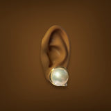 Estate 14K Y Gold Mabe Pearl & 0.15ctw H - I/SI1 - 2 Diamond Earrings - Walter Bauman Jewelers