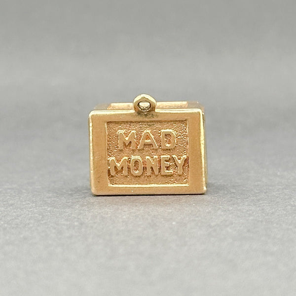 Estate 14K Y Gold Mad Money Charm - Walter Bauman Jewelers