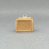 Estate 14K Y Gold Mad Money Charm - Walter Bauman Jewelers