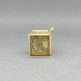 Estate 14K Y Gold Mad Money Charm - Walter Bauman Jewelers