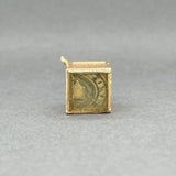 Estate 14K Y Gold Mad Money Charm - Walter Bauman Jewelers