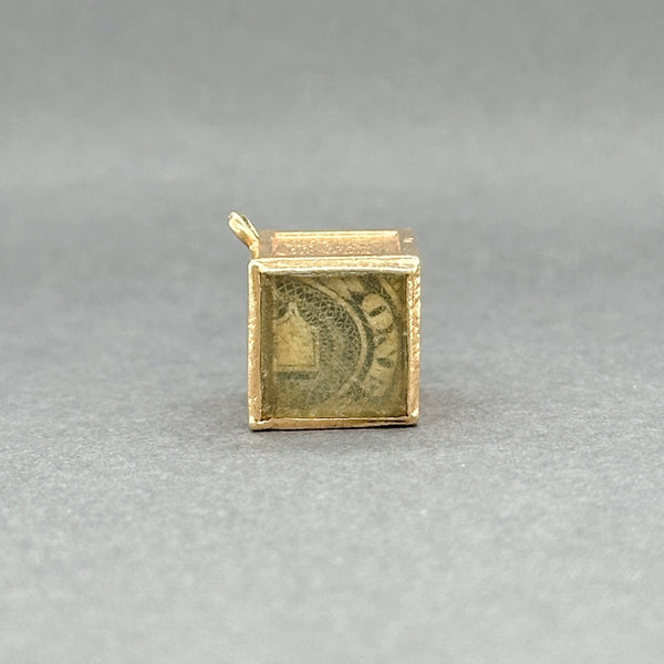 Estate 14K Y Gold Mad Money Charm - Walter Bauman Jewelers