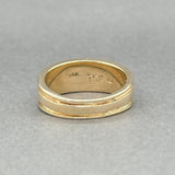 Estate 14K Y Gold Multistone Inlay Ring - Walter Bauman Jewelers