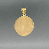 Estate 14K Y Gold Saint Michael Medal Pendant - Walter Bauman Jewelers