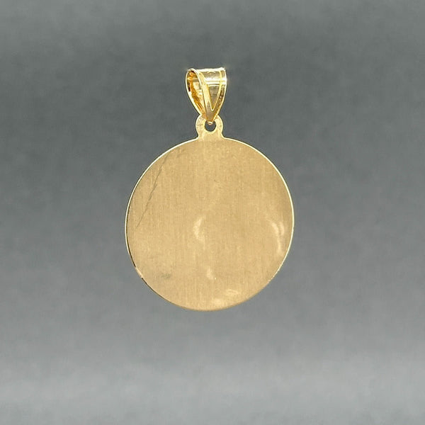 Estate 14K Y Gold Saint Michael Medal Pendant - Walter Bauman Jewelers